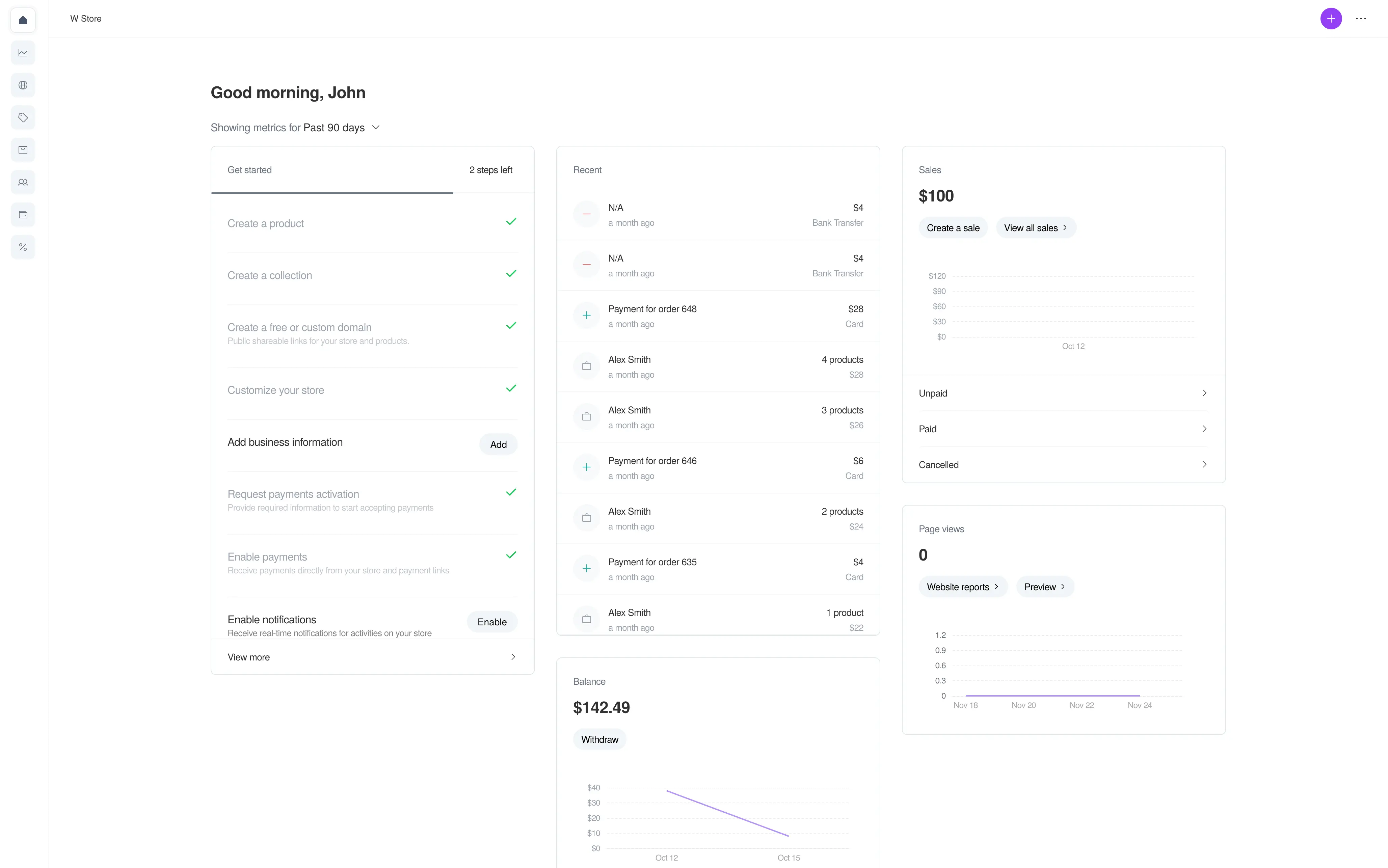 Briph desktop app home
